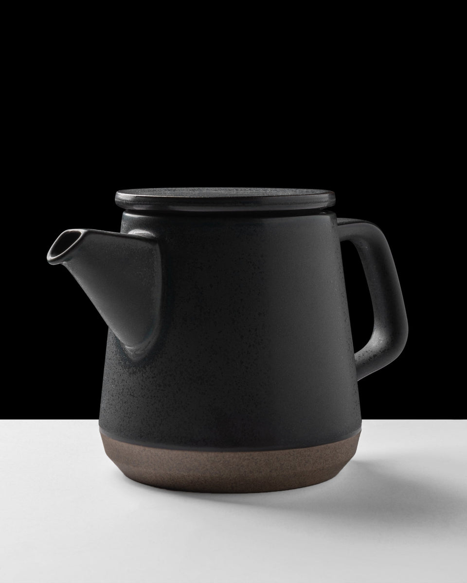 Porcelain Teapot by Kinto - Black – Death & Co Market