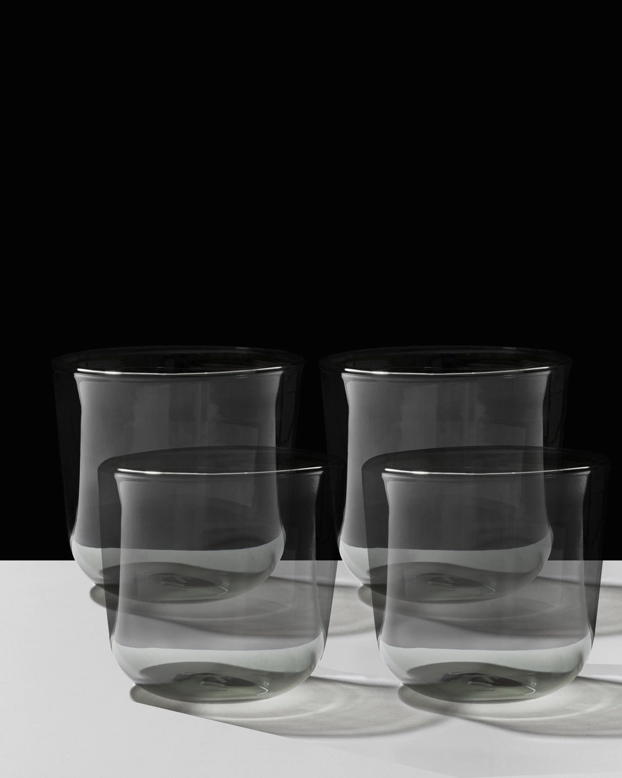 DRINKWARE The Half Glass by Material (Set of Four)