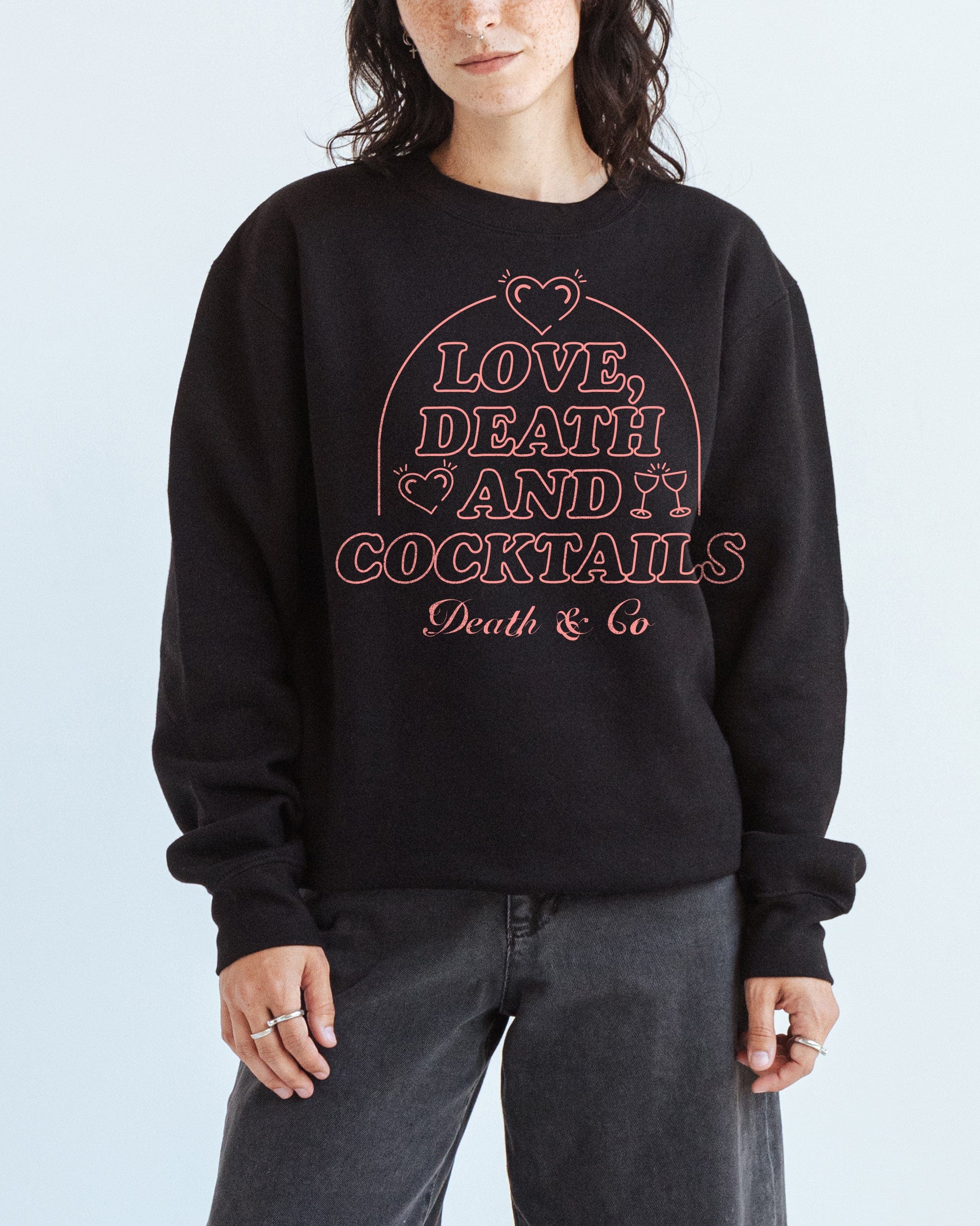 APPAREL Love, Death & Cocktails Crewneck