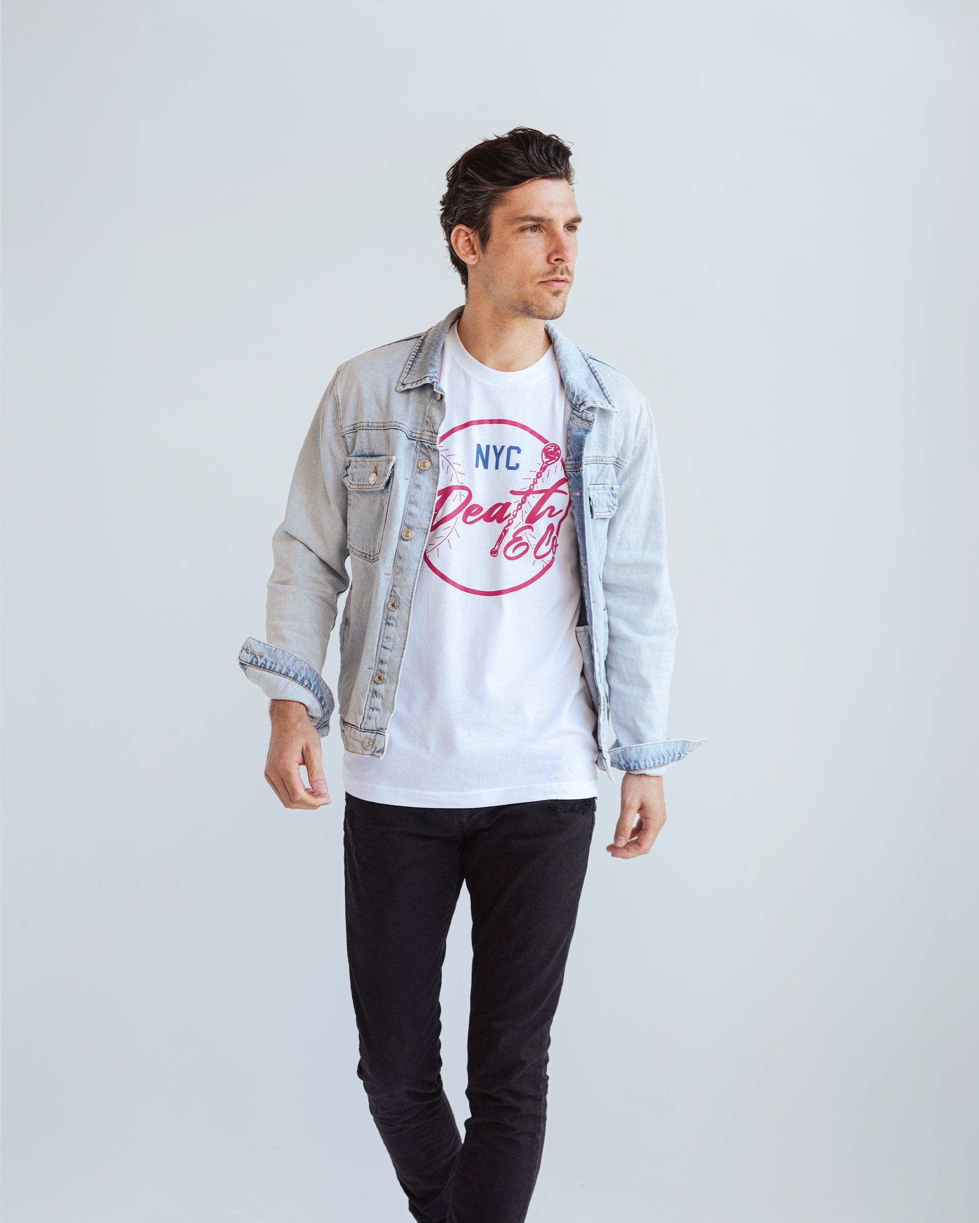 APPAREL Death & Co New York Baseball Tee