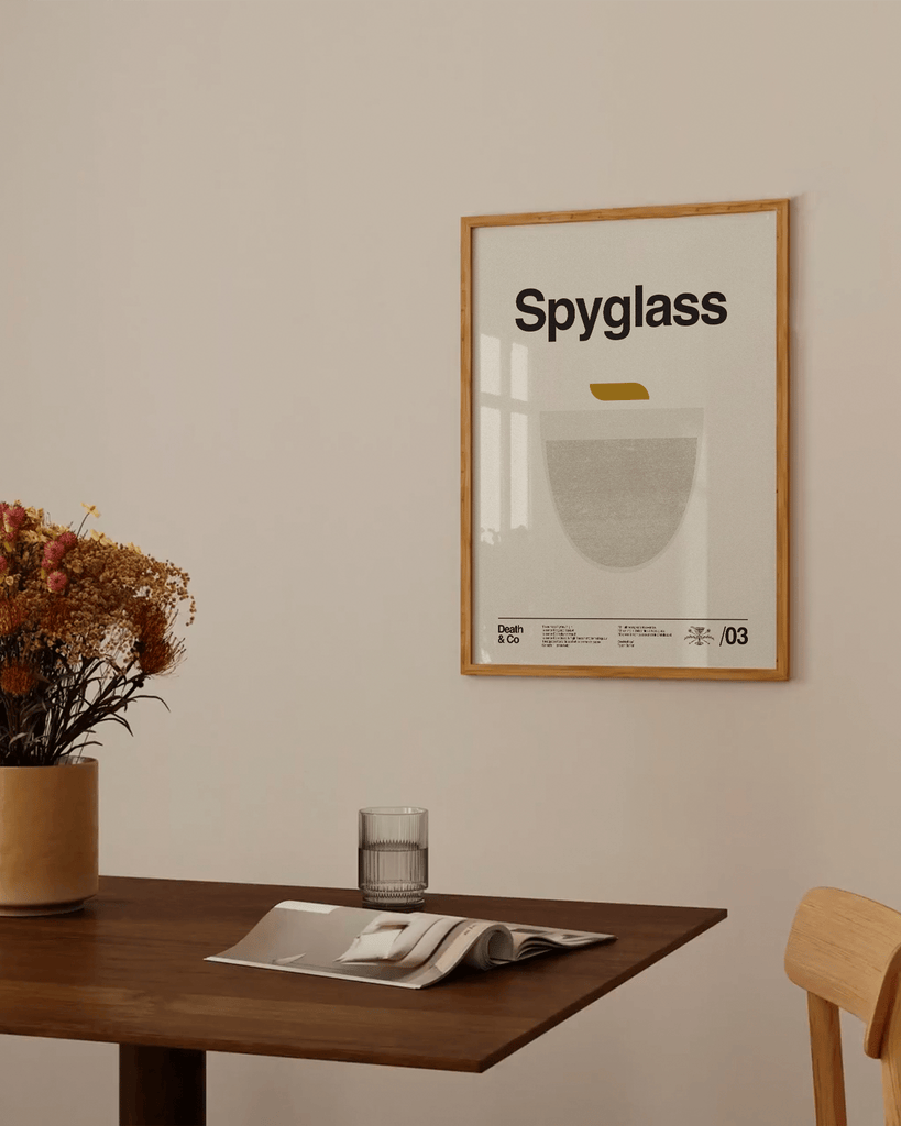 WALL ART Death & Co x Sandgrain Studio Spyglass Poster