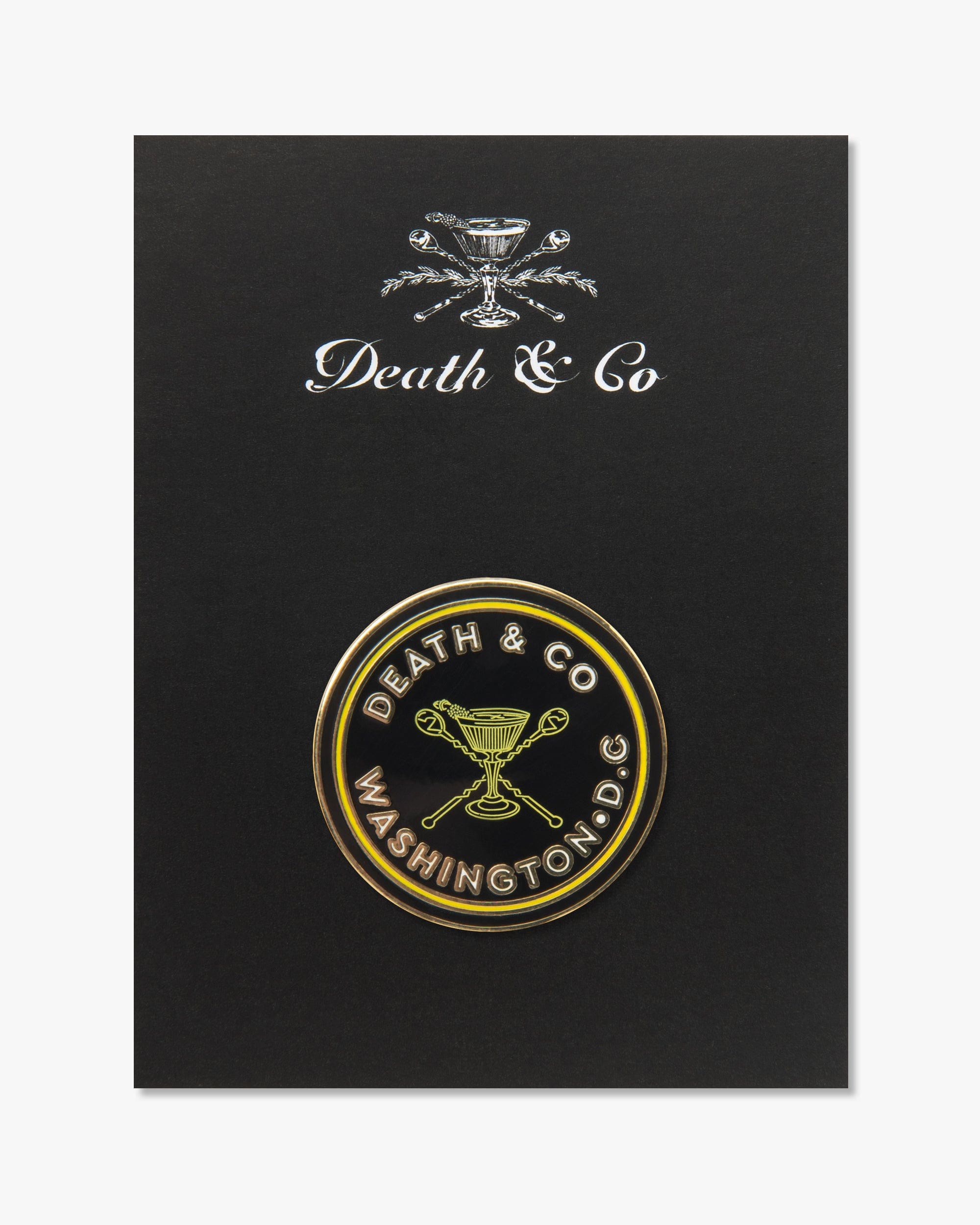 APPAREL-ACCESSORIES Death & Co Washington D.C. Lapel Pin